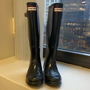Hunter Boots (Navy)